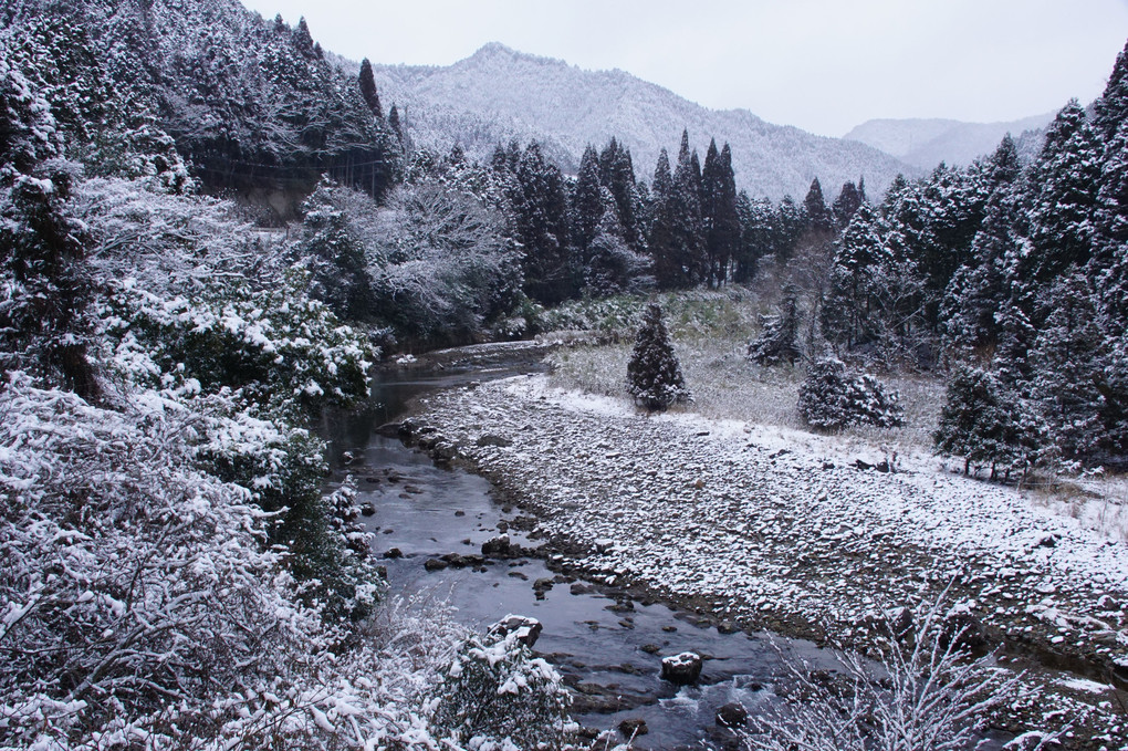 雪景色　