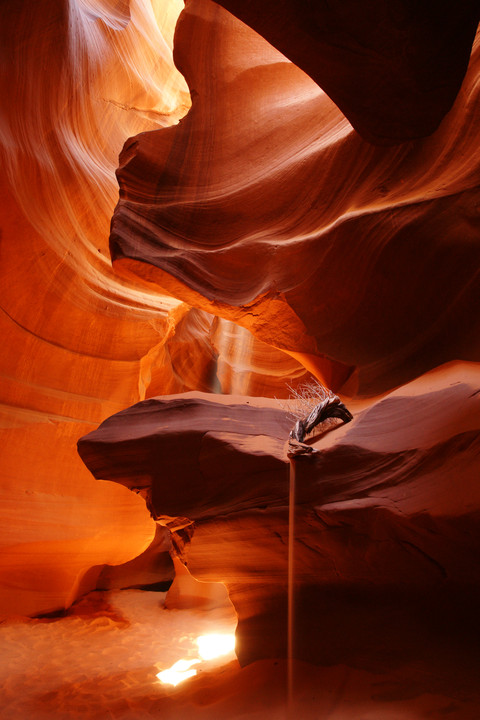 Sand Fall (at Antelope Canyon)