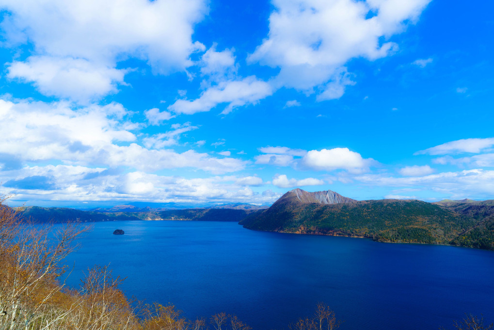 青の摩周湖