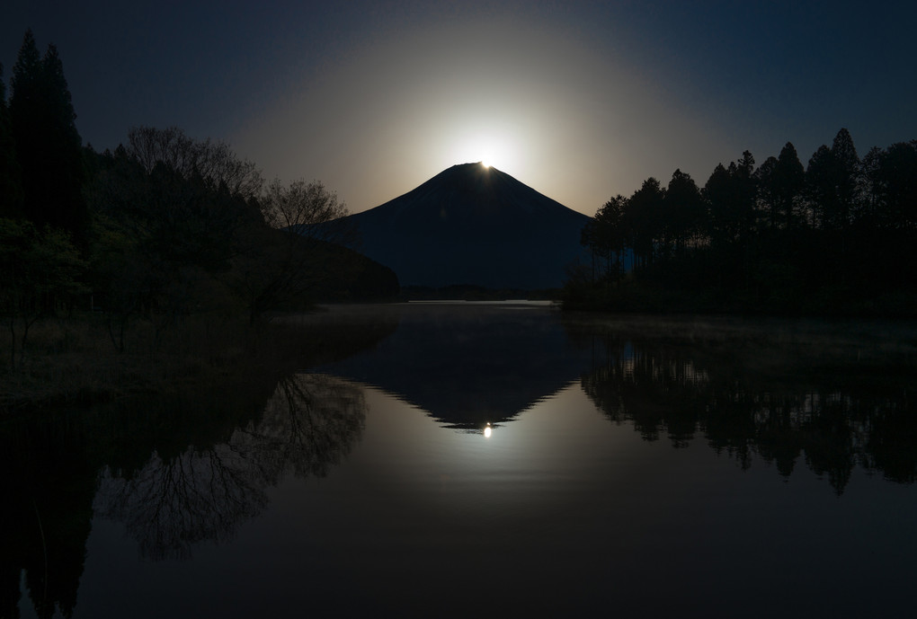 まだ真上ではありませんでした