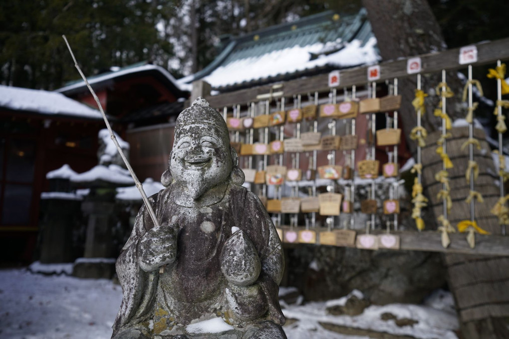 奥日光二荒山神社の冬