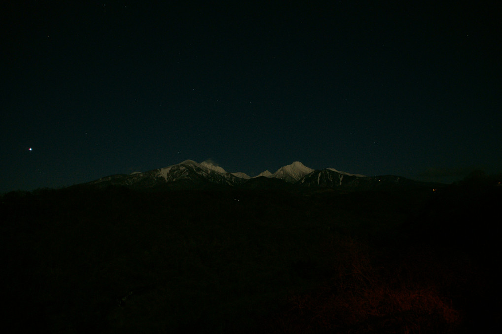 夜の八ヶ岳