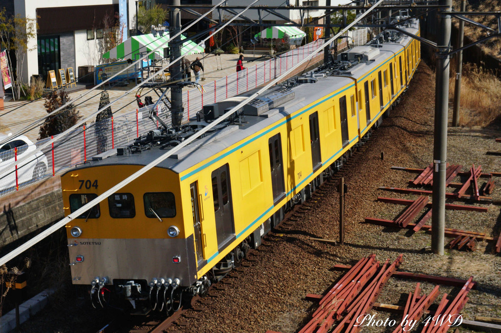 相模鉄道　幸せの黄色い電車　モヤ700系