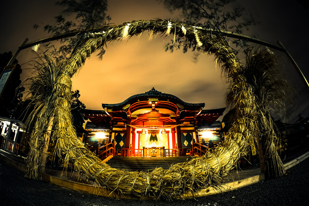 夏越祓・茅の輪くぐり ～ 亀戸天神社