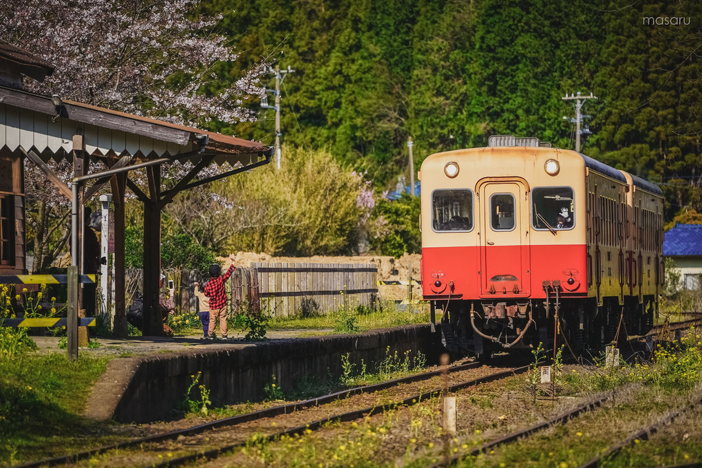 「僕は駅長。」