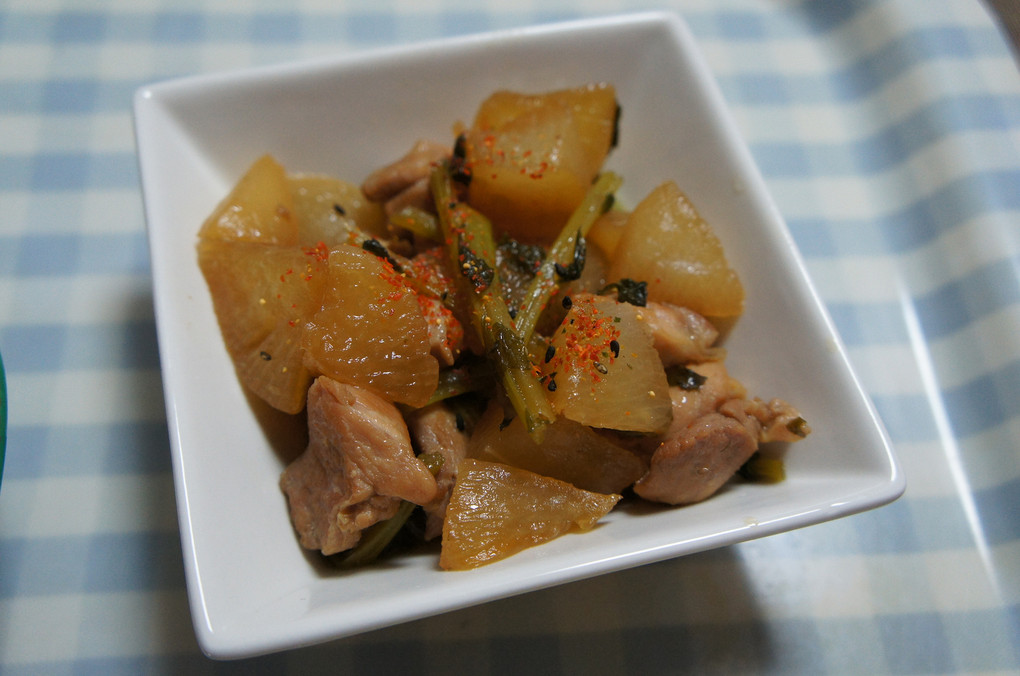 大根と鶏肉のじんわり煮