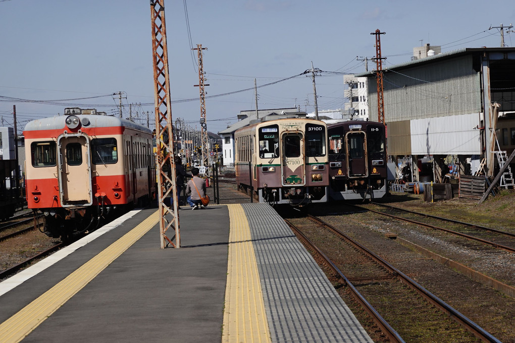 ひたちなか海浜鉄道「那珂湊駅(なかみなと)」で、カシャッです。