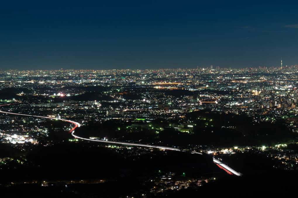 武蔵国からの東京夜景