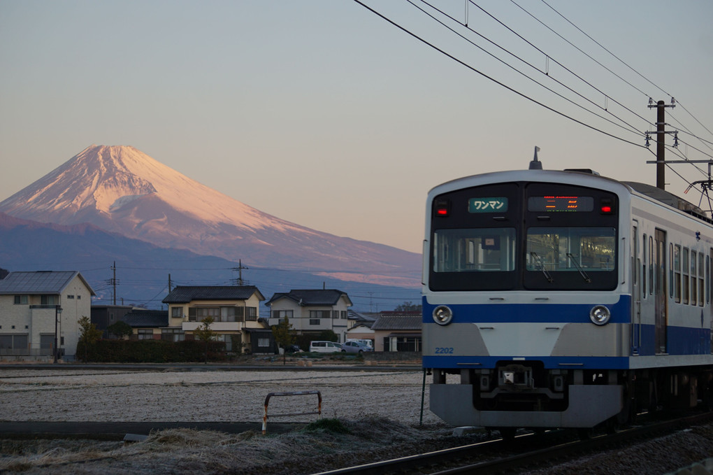 富士山と駿豆線