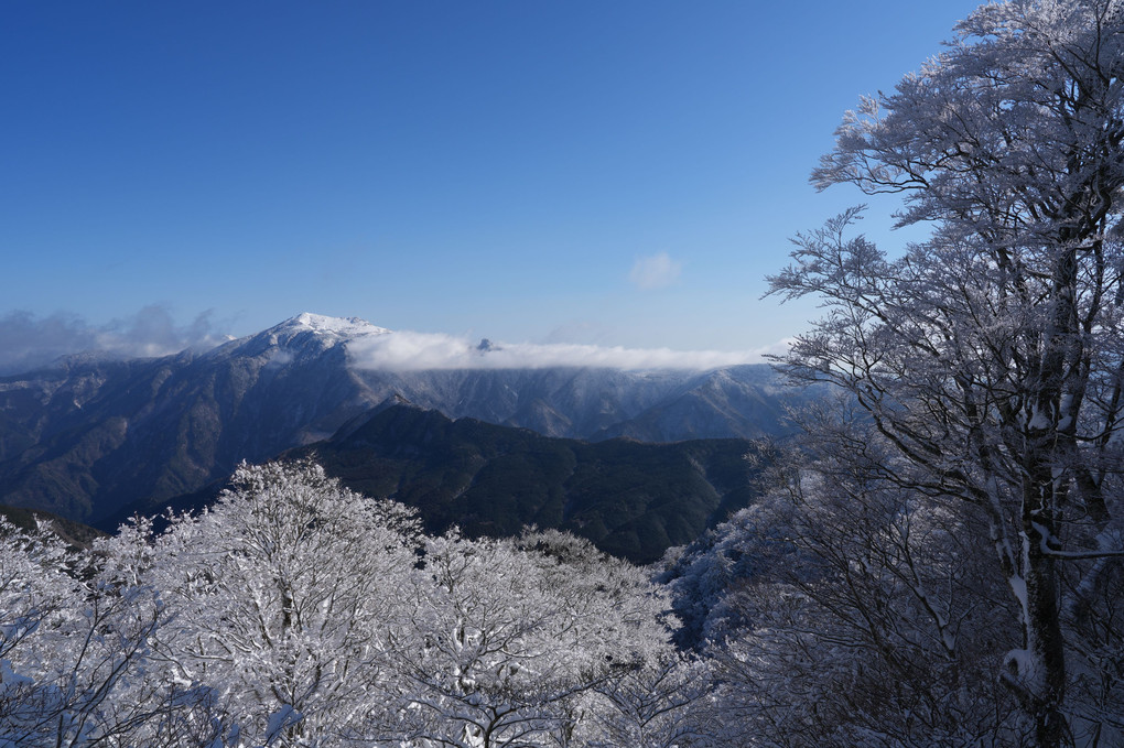 石鎚山　2022年　冬