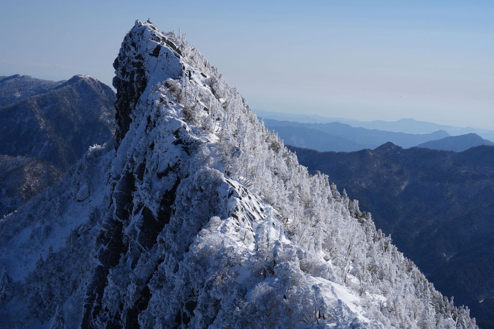 石鎚山　2022年　冬