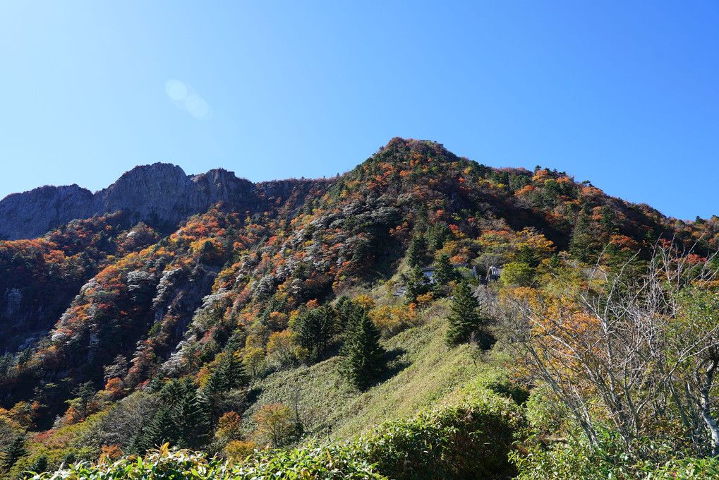 石鎚山の紅葉　2022