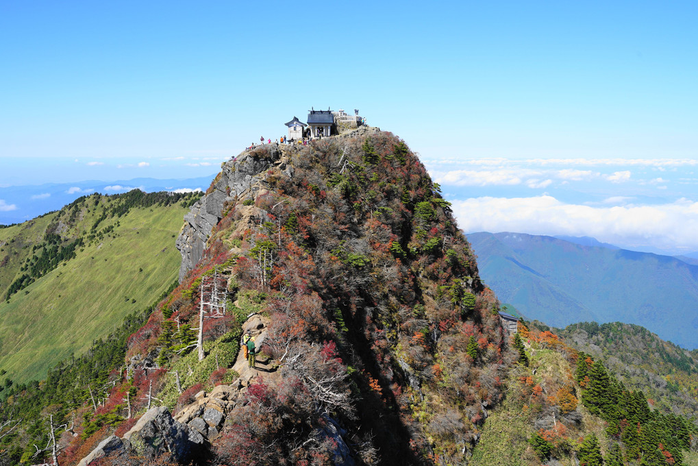 石鎚山の紅葉　2022