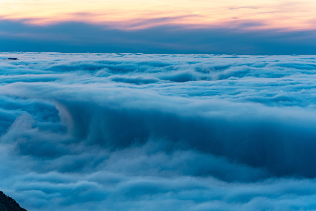 海の様な雲