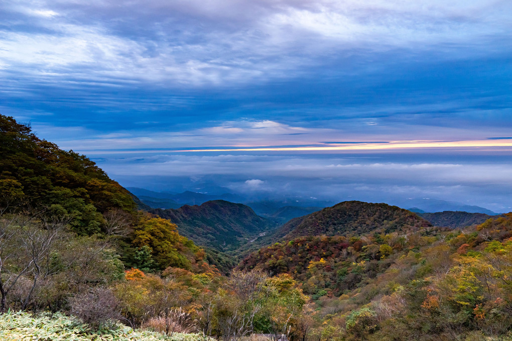 赤城山にも秋が