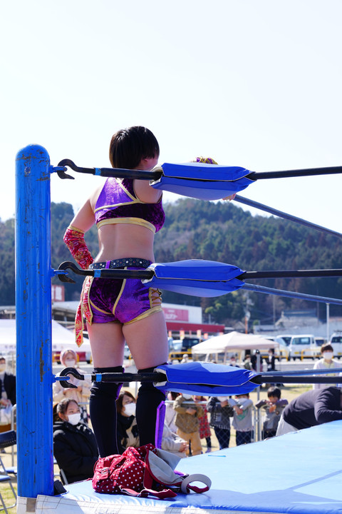 愛媛プロレス-鶴姫花選手