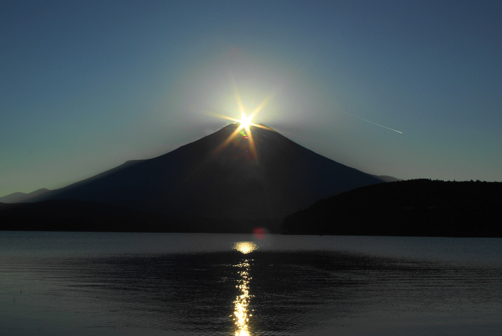 晩秋の富士（2景）