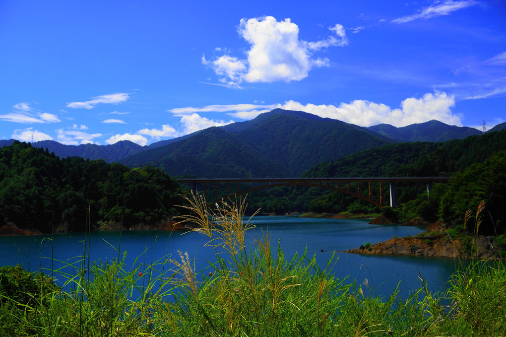 宮ケ瀬湖：虹の大橋
