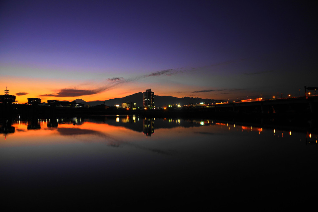 相模川夜景