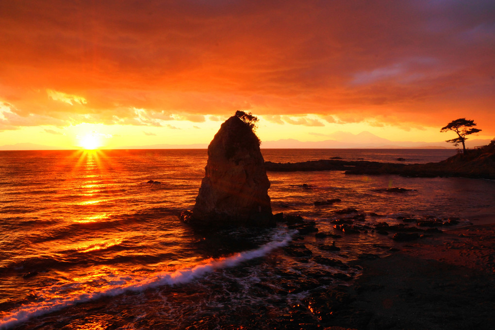 SUNSET　：　立石海岸