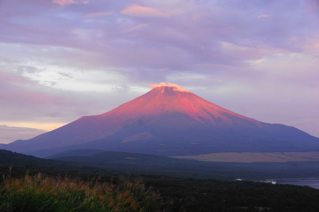 赤富士：パノラマ台　（4景）