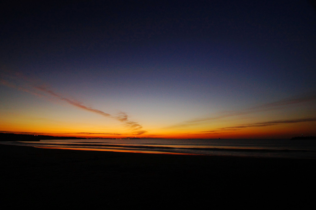 サザンビーチの夜明け！