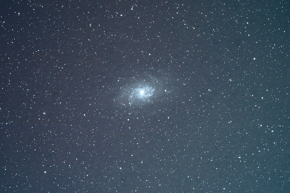 M33 さんかく座銀河　ISO800で撮影