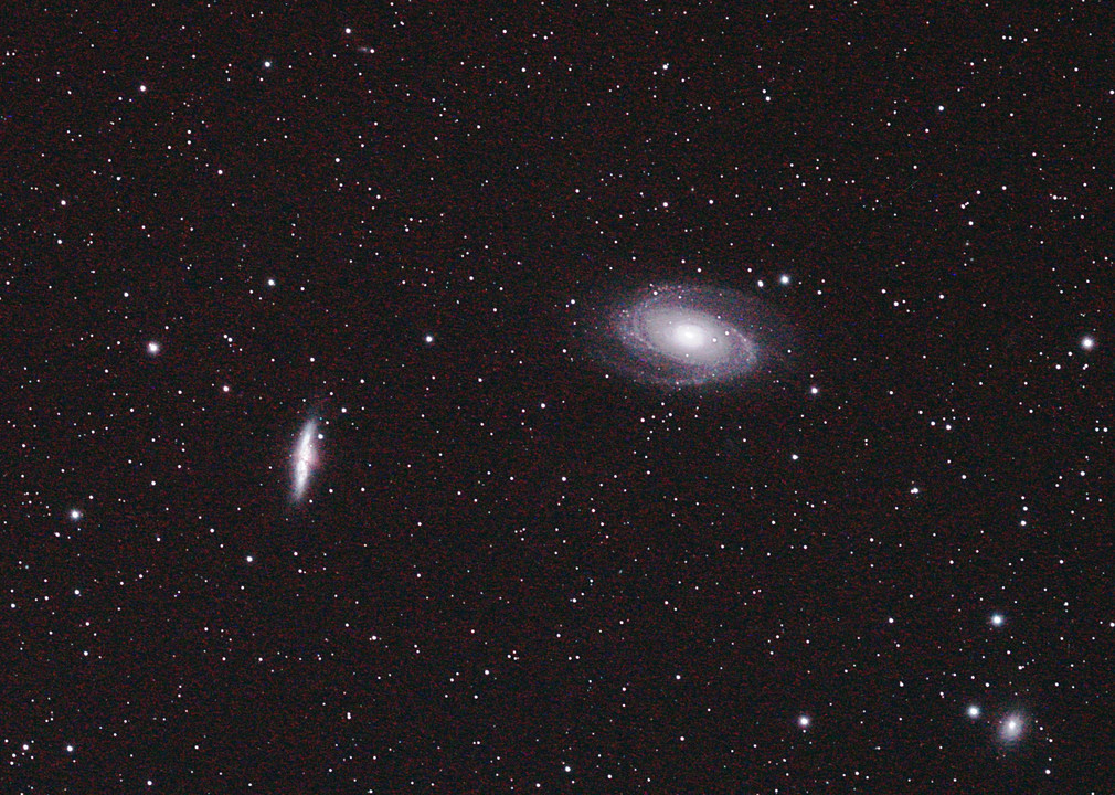 宇宙に浮かぶ二つの銀河～おおぐま座M81・M82銀河