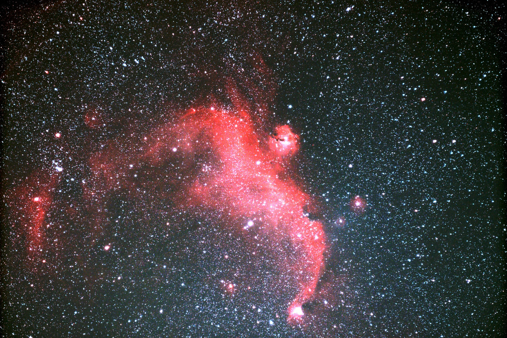 宙飛ぶカモメ　いっかくじゅう座IC2177 かもめ星雲