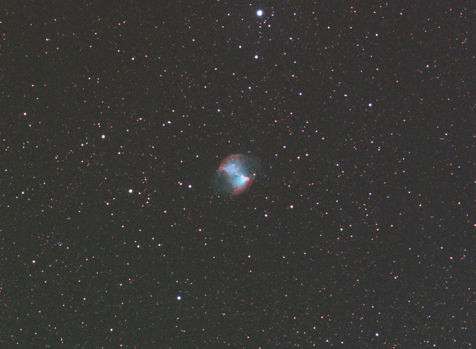 M27　亜鈴状星雲　"Dumbbell Nebula"