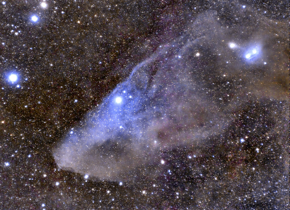 青い馬頭星雲　IC4592 PI+BXT+NXTで再処理