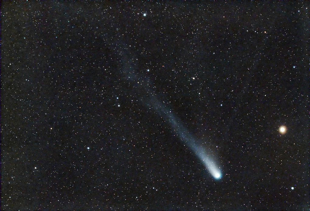 2024年4月1日のポン・ブルックス彗星
