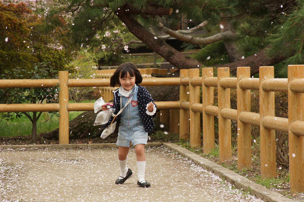 桜〜！