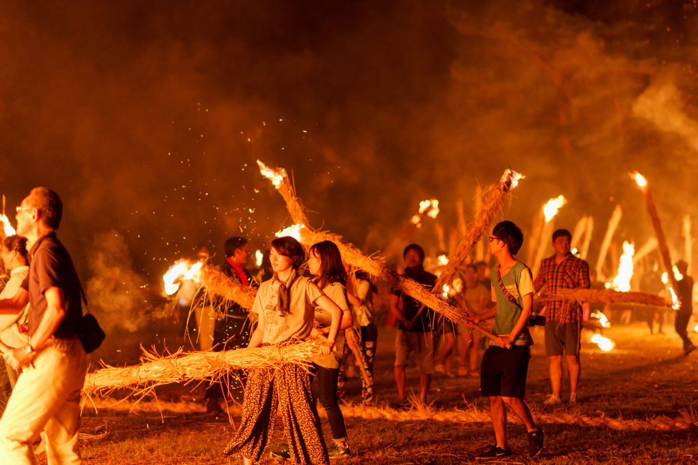 向田の火祭り