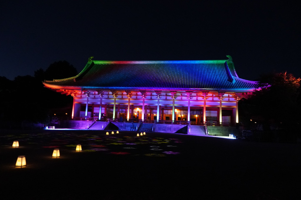 平安神宮奉納ライトアップ