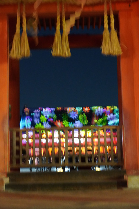平安神宮奉納ライトアップ