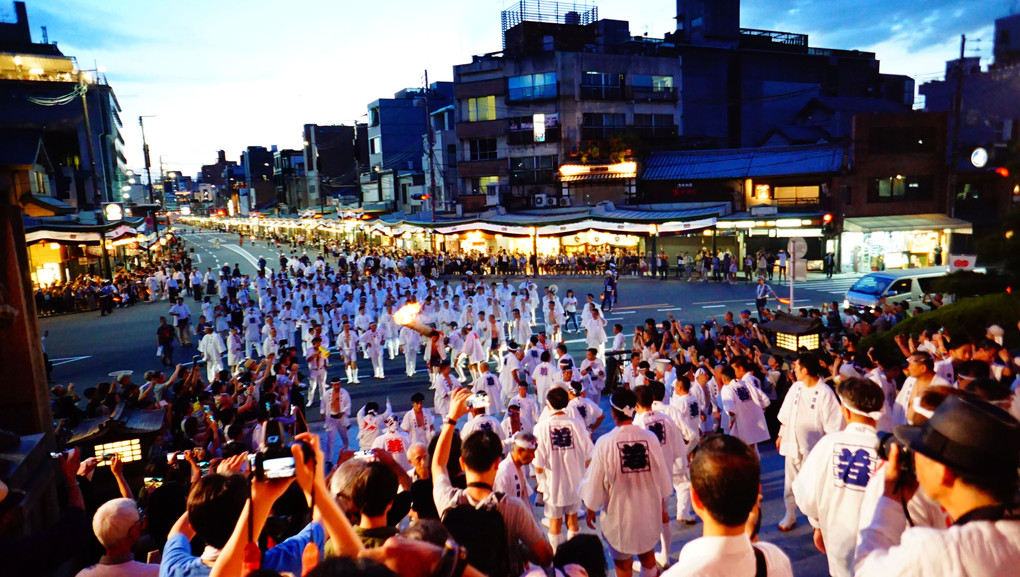 京都祇園祭　神輿洗い