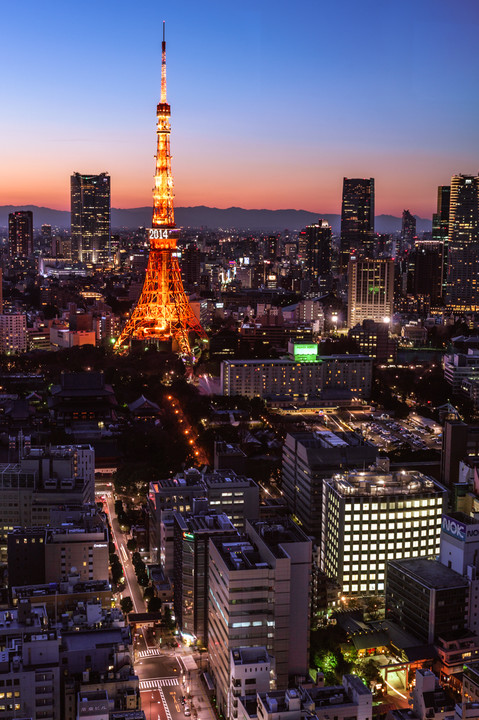 2014 年末の東京夜景