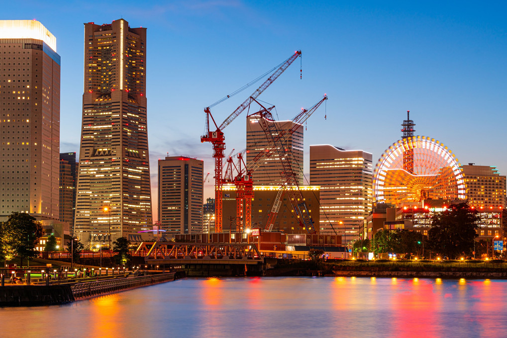 夕暮れみなとみらい 変わりゆく景色