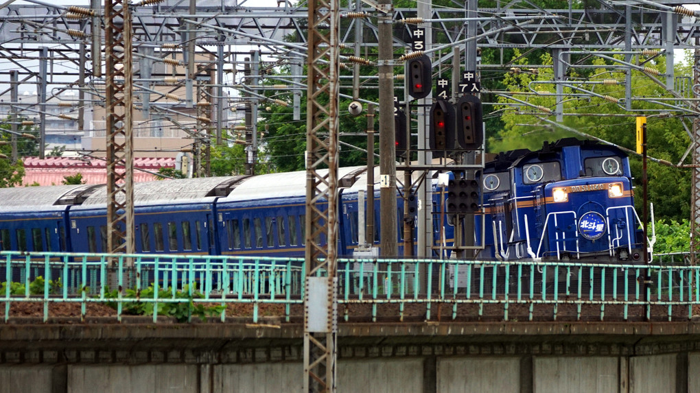 北斗星（豊平川橋梁）