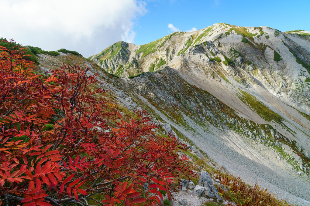 立山から剱岳へ