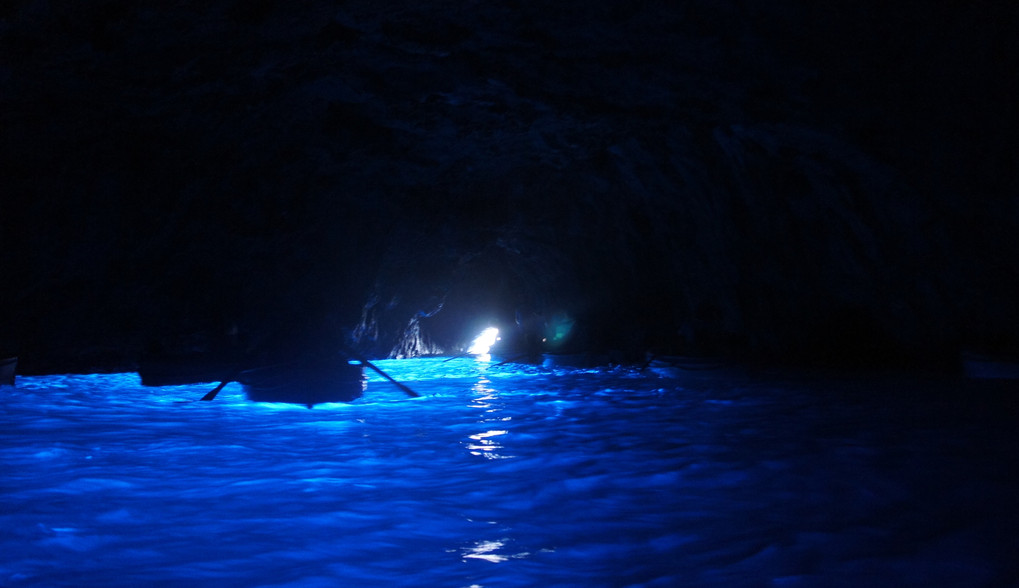 イタリア-青の洞窟