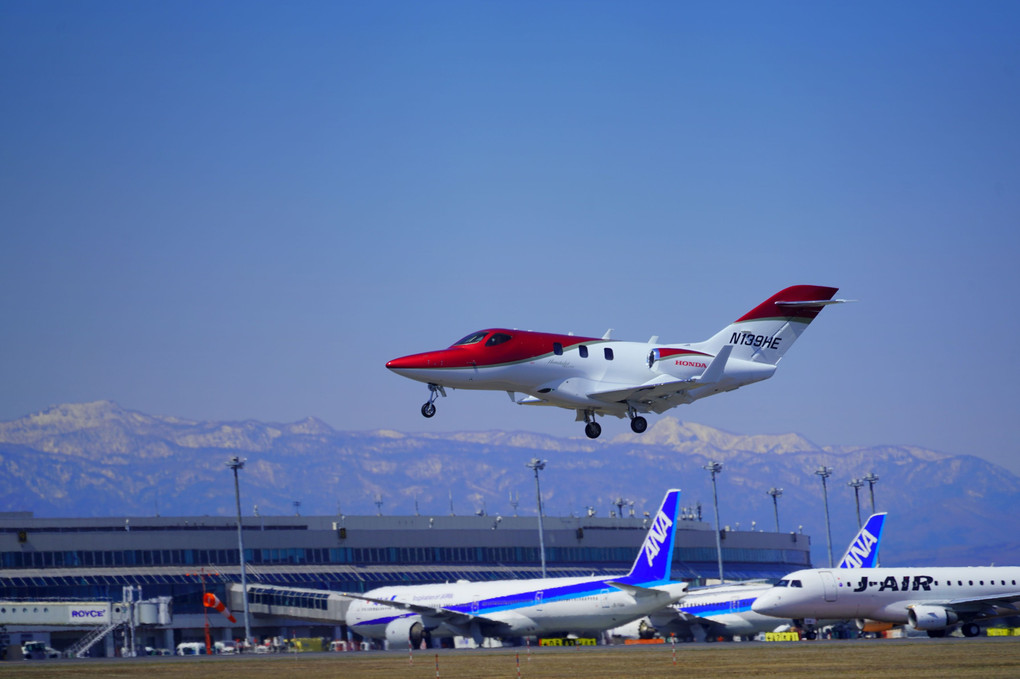 初めての飛行機撮影