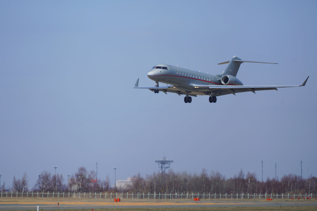 初めての飛行機撮影