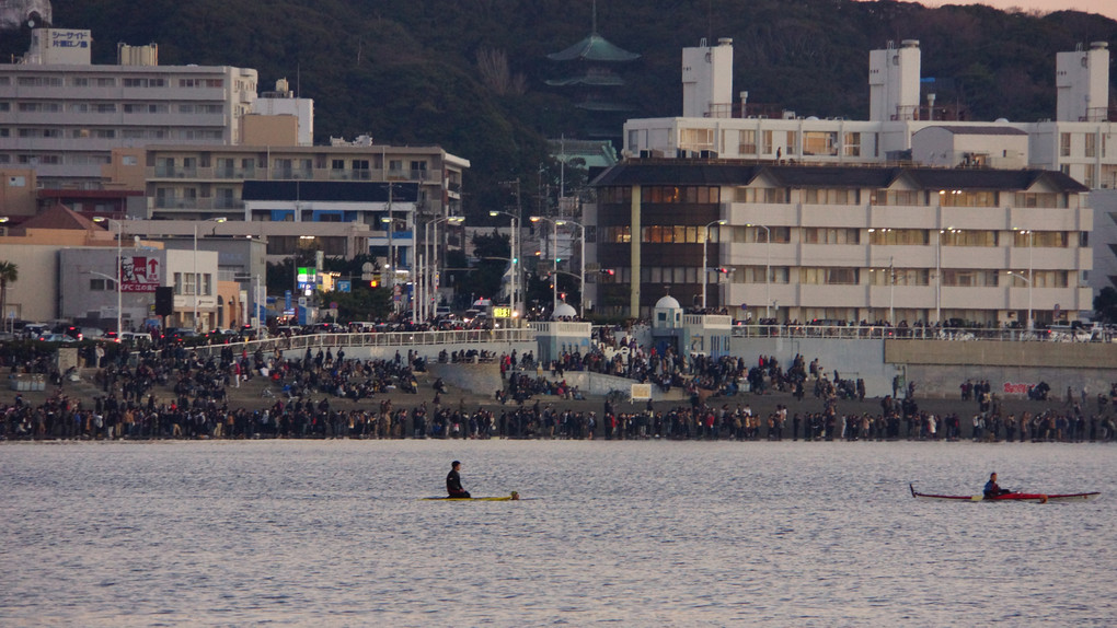 2016年 初日の出 江の島