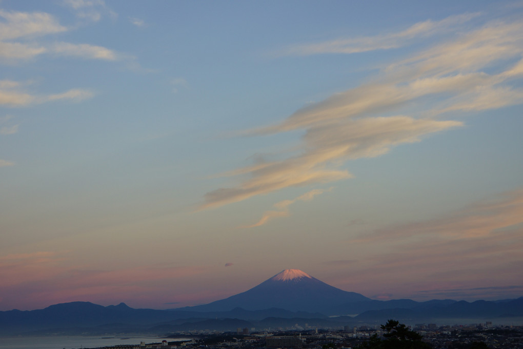 祝！富士山世界文化遺産 ＜決定当日朝の富士＞