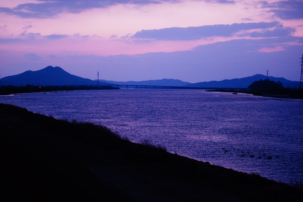 大切な日の夕暮