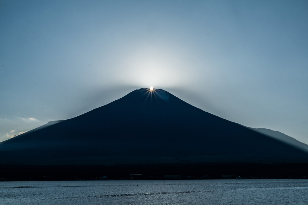 山中湖のダイヤモンド富士２０１５年版　Ⅱ