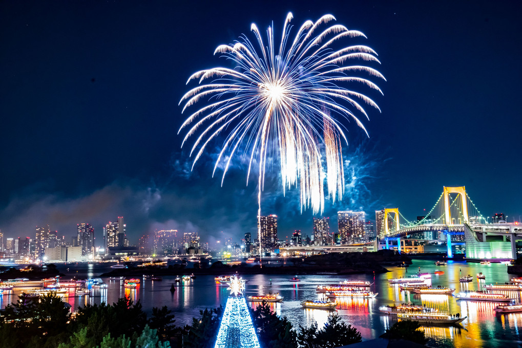 お台場花火２０１７ 総集編♪