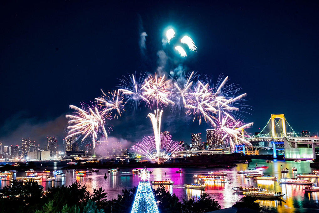 お台場花火２０１７ 総集編♪